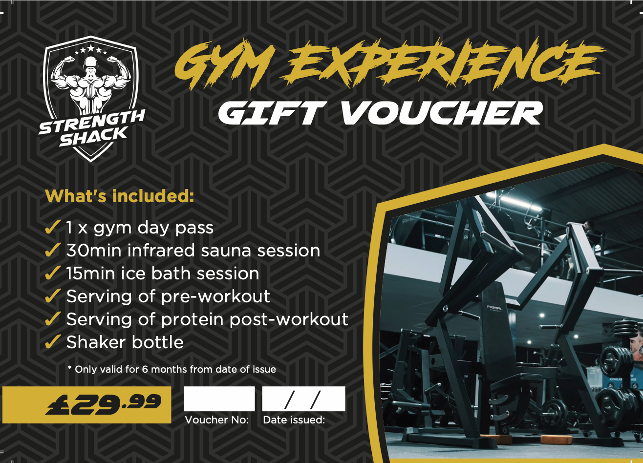 Strength Shack - Gym Experience Gift Voucher
