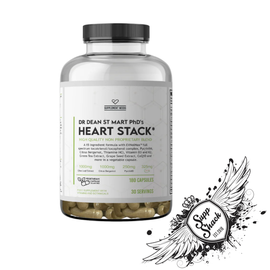 Supplement Needs - Heart Stack - 180 Capsules (30 servings)