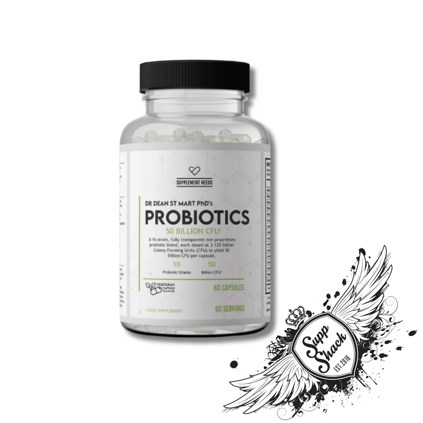 Supplement Needs - Probiotics 50 Billion CFU's