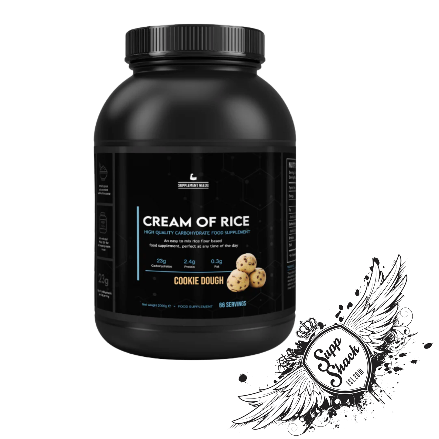 Supplement Needs - Cream of Rice - 2kg