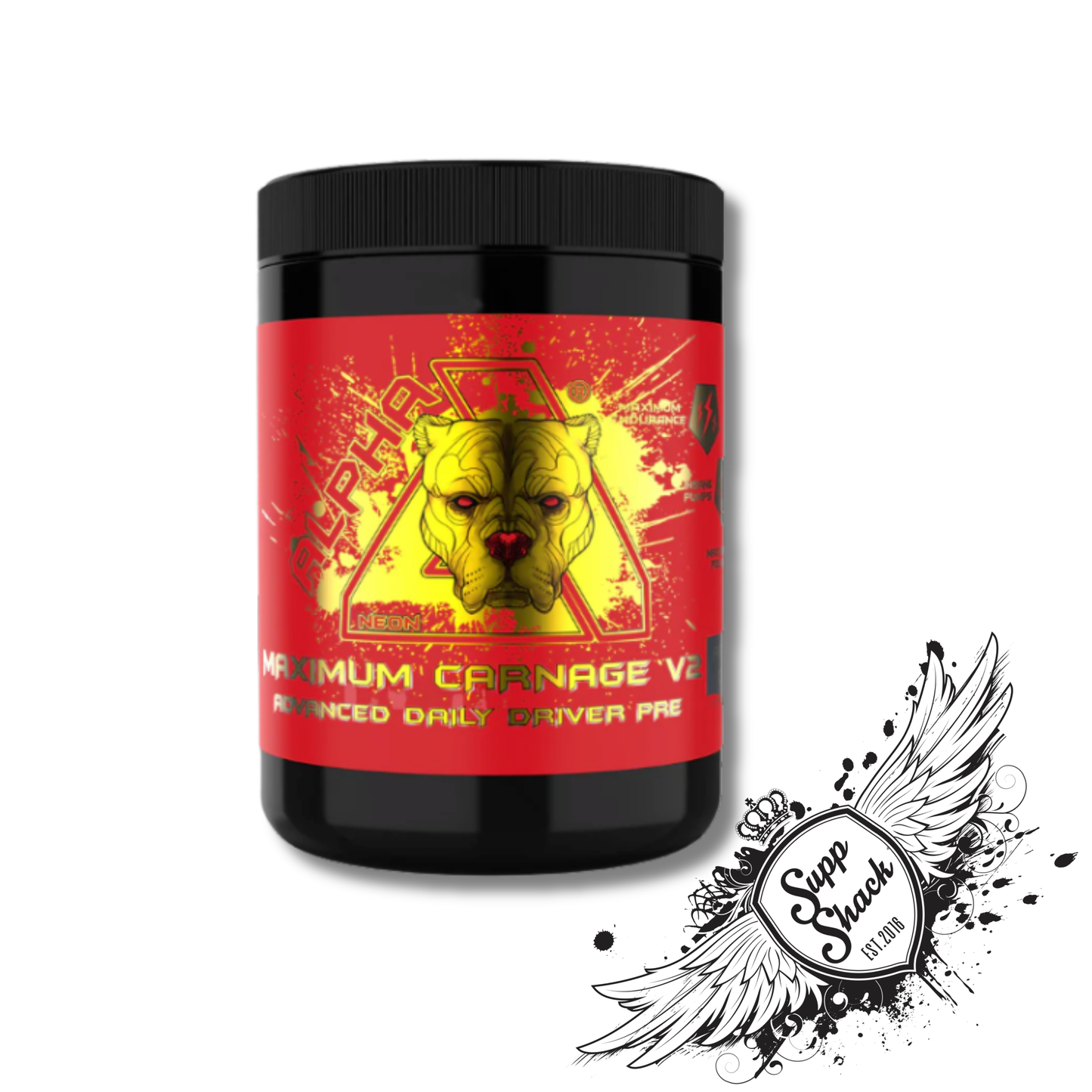 Alpha Neon - Maximum Carnage V2™ | Daily-Driver Pre-Workout